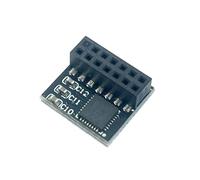 HSSDTECH TPM 2.0 Module de sécurité SPI 14pin LPC SLB9670 pour ASUS Prime B650 / B650M / B650EM, Prime B650-PLUS / B650EM-A / B650M-F-CSM / B650M-A AX6 - Module de carte mère GC-TPM 2.0