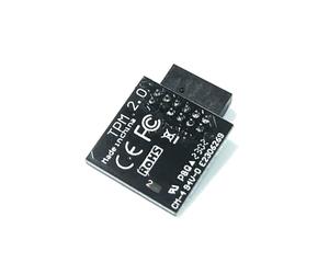 HSSDTECH TPM 2.0 SPI 12pin SLB9670 Module de sécurité pour MSI MS-4462 B550, B550M, B650, B650M, B550 Gaming WiFi/A Pro, B550M Pro-VDH WiFi/Pro-Dash Intel 800 AMD X670 Series Mainboard