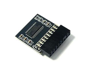 HSSDTECH TPM2.0 LPC 18pin SLB9665 Module de sécurité pour ASRock Fatal1ty Z97/ Z97X Killer, Z97M Anniversary, Pro4, Z97 Pro3/ Pro4, Extreme4 Extreme6 Extreme9, OC Formula Module de sécurité de carte