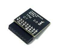 HSSDTECH TPM2.0 LPC 18pin SLB9665 Module de sécurité pour ASRock X399M Taichi, X399 Phantom Gaming 6, H110 Pro BTC+, H110M -DVS R2.0 R3.0, H110M-HDV R3.0, H110M-HDS, H110TM-Carte mère ITX