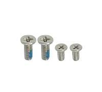 HSSDTECH Vis de boîtier inférieur pour HP Book 15-FC 15-FD 250 255 G10 Silver Bottom Case Screws