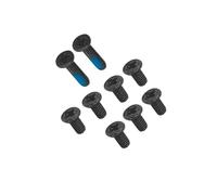 HSSDTECH Vis de fond du boîtier pour Lenovo ideapad 5 Pro-16ACH6 82L5 ideapad 5 Pro-16IHU6 82L9 IdeaPad 5 PRO 16IAH7 82SK IdeaPad 5 PRO 16ARH7 82SN Vis de support Noir : 2 longues 7 Courtes