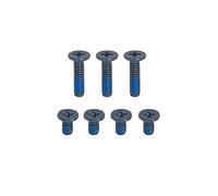HSSDTECH Vis du fond du boîtier noir pour Lenovo IdeaPad Yoga 7 16IAP7 82QG Yoga 7 16IAH7 82UF Lot de 7 pièces (3 longues 4 courtes)