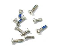 HSSDTECH Vis pour dessous du boîtier Pièce de rechange pour ASUS Vivobook 14 Flip TP3407 TP3407SA Argent Ordinateur Portable Bottom Case Screws