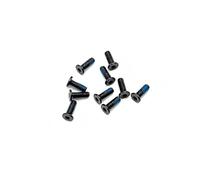 HSSDTECH Vis pour dessous du boîtier Pièce de rechange pour Lenovo IdeaPad Flex 5 Chromebook-13ITL6 82M7, IP Flex 3 Chrome 15IJL7 82T3 Noir Vis de boîtier inférieur d'ordinateur portable Vis