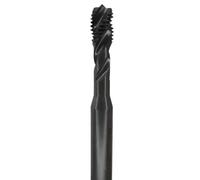 HSSE Taraud machine oxydé, taraud pour trous borgnes, taraud pour trou borgne, taraud à 40°, rainure hélicoïdale, filetage forme de coupe C jusqu'à 800 N/mm², oxydé, M10