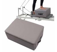 HSSTYLE Boîte d'assise Pilates pour Reformer Pilates par Box pour Salle de Sport à Domicile et Studio Professionnel, destinée aux Exercices Pilates,Gris