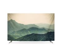HSTANGKY Housse Anti-poussière Extensible Pour Téléviseur De 32 À 80 Pouces Protecteur D'écran Pour Téléviseur D'intérieur De Style Art Moderne-mountain4||58-60inch