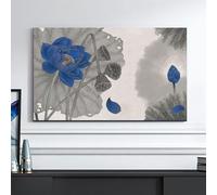 HSTANGKY Housse De Protection Pour Téléviseur D'intérieur À Motif De Lotus De Style Chinois Protection D'écran Anti-poussière En Tissu Polyester Doux-flower3||32inch