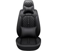 HSTBLEOO Car Seat Covers Universal Full Set Accessories for Volvo V60 V50 S60 S80 S40 Xc40 Xc60 Xc70 Xc90 V40 V70 V90 S60L S90(Black Luxury)