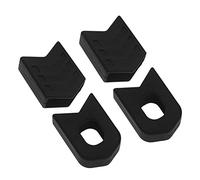 Hsthe Sea 1 Paire de Manchons de Protection en Silicone pour manivelle de vélo Accessoires VTT pour la Plupart des vélos de Route de Montagne - Noir