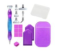 Hsthe Sea 17 Pcs Diamant Peinture Stylos Kits Diamant Art Stylos 5D Diamant Peinture Accessoires Outils pour Bricolage Peinture Artisanat