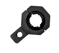 Hsthe Sea 2 pièces Support de Lampe de Travail Universel 19-32 mm Support de Barre Lumineuse Ensemble Rotatif à 360 ° pour Barre de Protection véhicule Tout-Terrain Voiture Camion (Noir)