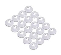 Hsthe Sea 20 PCS Colliers pour Tubes de radiateur en plastique Manchon pour Tubes en plastique Blanc Résistant pour Tube de Diamètre 16 mm