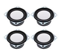 Hsthe Sea 4 PCS Micro Carré Haut-Parleur Diamètre 2" 4ohm 3W Stéréo Woofer Haut-Parleur pour Arduino