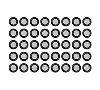 Hsthe Sea 40 packs Joint de tuyau O Ring Filtre à mailles Pommeau de douche Joint en acier inoxydable Rondelles en caoutchouc avec grille de filtre de pomme de douche de 1/2 pouce