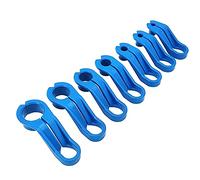 Hsthe Sea 7 pièces Ensemble d'outils de déconnexion de ligne CA des véhicules Outil de suppression de conduite de carburant Outil de déconnexion angulaire