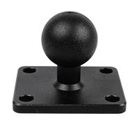 Hsthe Sea Adaptateur de Boule de mer, Base de Support de tête de Boule en Alliage d'aluminium de 1 Pouce pour Support de téléphone Portable de Moto, Supports GPS