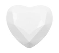 Hsthe Sea Boîte à bagues Blanche avec lumière LED, boîtes à bagues créatives en Velours de Diamant pour Demande en Mariage, fiançailles