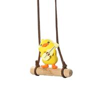 Hsthe Sea Canard à Bascule de, Pendentif de rétroviseur intérieur de Voiture Mignon, Pendentif de Voiture de Canard à Bascule, Pendentif de Canard à Bascule Jaune