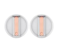 Hsthe Sea Couvercles de Tasse 2 pièces, Couvercle de Remplacement, Couvercle de gobelet sans BPA pour couvercles de Tasse pour Tasses à café Stanley Adventure