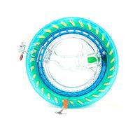 Hsthe Sea Enrouleur pour moulinet pour cerfs-volants poignée pour moulinet ABS de 7 pouces de diamètre avec 300 m de ligne de cerfs-volants et fonction de verrouillage (Crystal Blue)