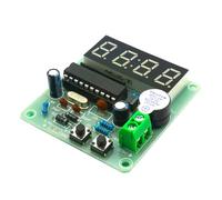 Hsthe Sea Horloge électronique LED 4 Bits, kit de Bricolage, Machine d'entraînement à la Soudure pour la Pratique du Programme Scolaire, Pratique du soudage