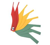 Hsthe Sea Jauge de plaquette de Frein, jauge d'épaisseur 8-en-1, Outil de règle de Mesure, Garniture de palpeur de plaquette de Frein Automobile, épaisseur de Garniture de Frein SAE et jauge métrique