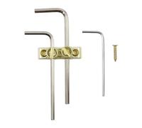 Hsthe Sea Jeu de clés Allen pour Floyd Rose 1,5-3 mm avec Support de clé pour Montage à l'arrière de la tête de Guitare