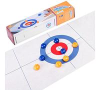 Hsthe Sea Jeux de Table, Jeu de Curling Familial, Jeux de société Portables, Jeux de fête de Famille pour Enfants et Adultes, Cadeau de fête de Voyage en intérieur