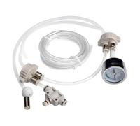 Hsthe Sea Kit de système de CO2 pour Aquarium, Bricolage, réservoir planté, système de CO2, Tube Pro, jauge de Valve, Kit de Bouchon de Bouteille