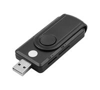 Hsthe Sea Lecteur de Carte Micro SD USB 2.0 Adaptateur SD/TF Connecteur Lecteur de Carte Multifonctionnel Lecteur Flash Convertisseurs de Carte Mémoire Intelligente