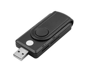Hsthe Sea Lecteur de Carte Micro SD USB 2.0 Adaptateur SD/TF Connecteur Lecteur de Carte Multifonctionnel Lecteur Flash Convertisseurs de Carte Mémoire Intelligente