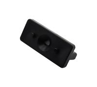 Hsthe Sea Lot de 100 pinces pour sol stratifié, pinces en T de 6 mm, attaches cachées/fixations de sol en plastique, clips de fixation de panneau, connecteurs pour parquet extérieur (vis non incluses)