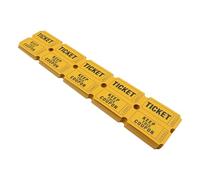 Hsthe Sea Lot de 1000 Billets de tombola par Rouleau - Rouleau de Billets de tombola pour fête de Bingo (Jaune)