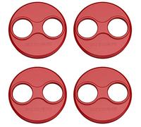 Hsthe Sea Lot de 4 capuchons de protection de moteur en aluminium pour drone DJI Mavic Mini/Mini SE - étanche à la poussière et aux rayures - Rouge