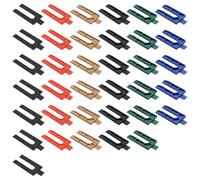 Hsthe Sea Lot de 40 entretoises en Plastique Assorties, 6 Tailles d'entretoises en Plastique (1 mm à 6 mm), faciles à Installer, idéales pour Les Lattes d'espacement, Les fenêtres Fixes et encadrées