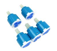 Hsthe Sea Lot de 5 valves de contrôle interne de rechange pour robinet à cartouche en céramique de 40 mm - Bleu