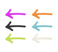 Hsthe Sea Lot de 6 aimants en Forme de Ballon en Forme de flèche, aimants colorés pour réfrigérateur, Bureau, Tableau Blanc et aimants de décoration de Surface métallique (Couleurs aléatoires)