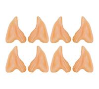 Hsthe Sea Lot de 8 Oreilles d'elfe en Latex pour Cosplay, Oreilles de fée et de Lutin, Oreilles de Gobelin Pointues et Douces pour Halloween, Noël, Cosplay, déguisement, fête