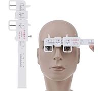 Hsthe Sea Mesure optique Vernier PD Règle de distance de pupille en plastique, règle de distance pupillaire, accessoires de lunettes