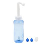 Hsthe Sea Neti Pot, Kit de rinçage Nasal, Bouteille de rinçage des Sinus de 300ml, Irrigation nasale à rinçage sous Pression pour Adulte et sans BPA