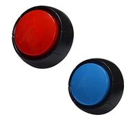 Hsthe Sea Paquet de 2 sonneries de réponse enregistrables Bouton d'enregistrement Vocal Boutons de Chien pour la Communication Ensemble de Boutons de Conversation de Chien interactif