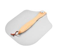 Hsthe Sea Pelle à Pizza avec Manche Pliant en Bois, 30,5 x 35,8 cm - Pelle à Pizza en Aluminium de Haute qualité pour Pizzas Faites Maison, pâtisserie, Pain, Accessoires de Pizza