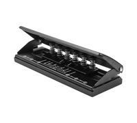 Hsthe Sea Perforateur de Reliure à 6 Trous, perforateur de Trous à espacement réglable pour dossiers pour A4 A5 A6 A7 B5 perforateur de Trous en Papier