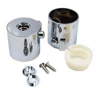 Hsthe Sea - poignée de contrôle de température de Douche, 1 Paire, poignée thermostatique chromée pour contrôleur de température de Douche