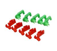 Hsthe Sea Secure Lot de 10 Clips de retenue de tringlerie de Verrouillage de Porte de Voiture en Plastique moulé pour côté conducteur Gauche et Droit, Compatible avec Chevrolet Sierra