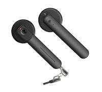 Hsthe Sea Serrure de Porte Intelligente, Serrure de Porte Intelligente à Empreinte Digitale, poignée réglable Gauche et Droite pour la sécurité du Bureau à Domicile, système d'entrée sans clé