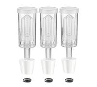 Hsthe Sea Tubes de Fermentation 3 pièces, Tube de Fermentation avec Bouchon, Ensemble de SAS de Fermentation, adapté à la Fermentation de Jus Pur