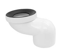 Hsthe Sea Tuyau de Sol Lisse de Cuvette de connecteur de Cuvette de Toilette Mal alignée de décalage de Toilette de PVC de 100mm